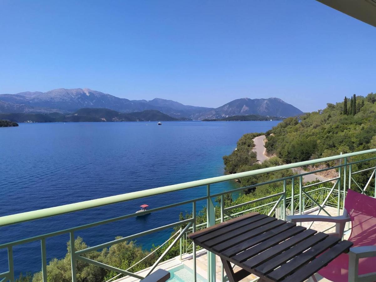 Meganisi Blue Villa Spartokhorion Luaran gambar